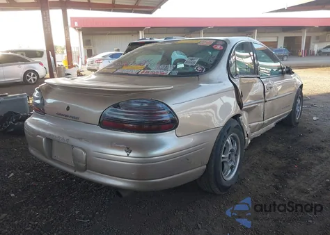 2000 Pontiac Grand Prix Se from USA, damaged, VIN 1G2WJ52K3YF284336